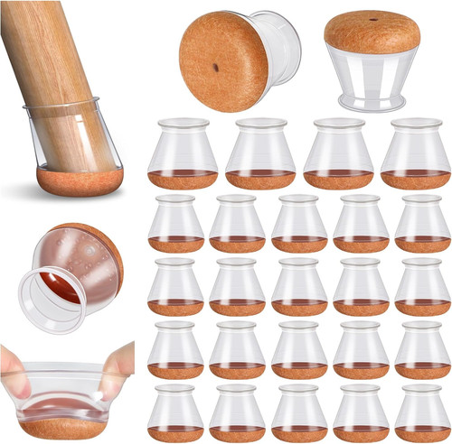 Clear silicone chair leg - chair,