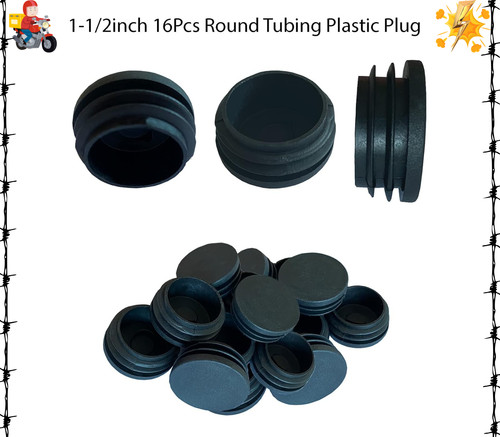Round tubing plug - round,