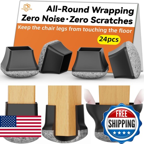 24pcs chair leg floor - 24pcs,